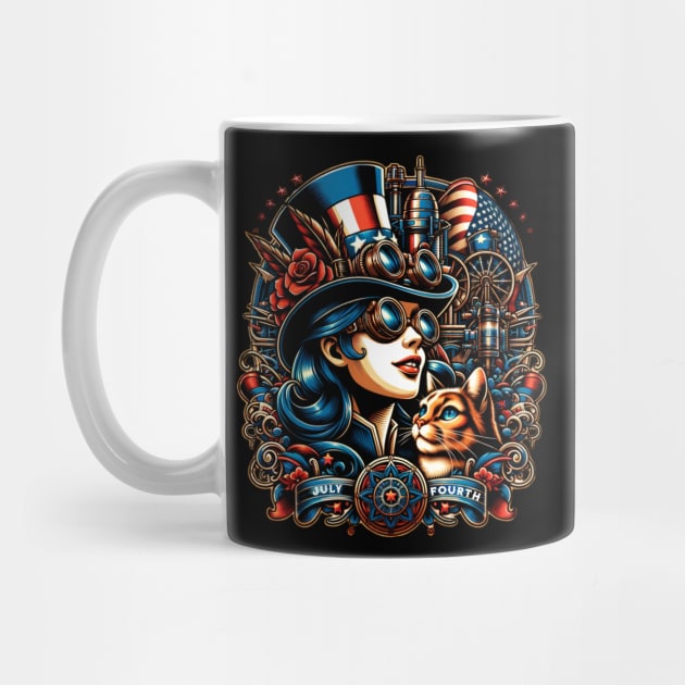 Steampunk July 4th by HolidayBug